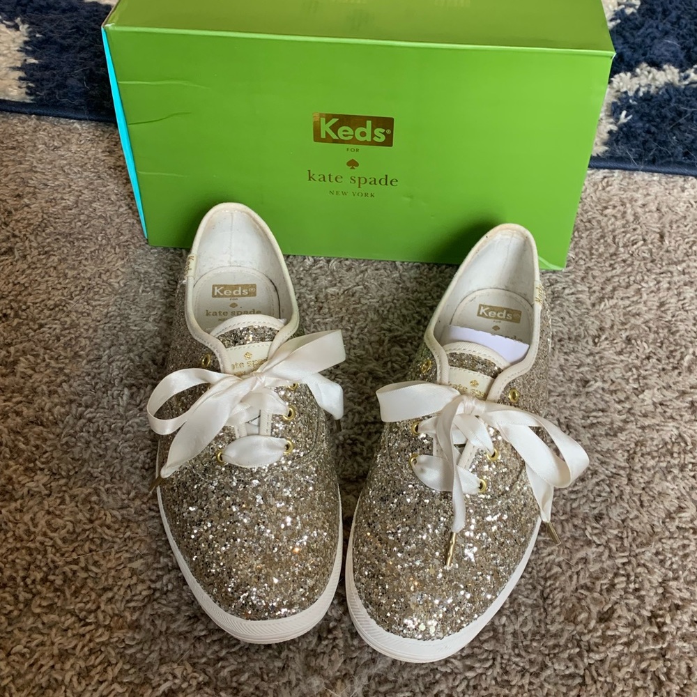 Kate Spade x Keds Glitter Sneakers